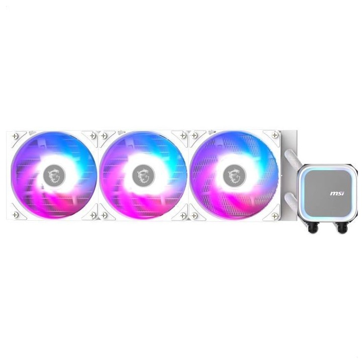 MSI - MAG CORELIQUID A13 360 - Kits de watercooling - 120 x 120 x 25 mm - Blanc