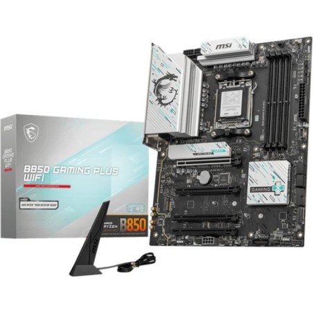 Carte mere - MSI - B850 GAMING PLUS WIFI AMD B850 Emplacement AM5 ATX