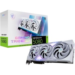 Carte graphique - MSI - GAMING GEFORCE RTX 5080 16G TRIO OC WHITE NVID