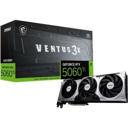 Carte graphique - MSI - VENTUS GeForce RTX 5060 TI 16G 3X OC NVIDIA 16