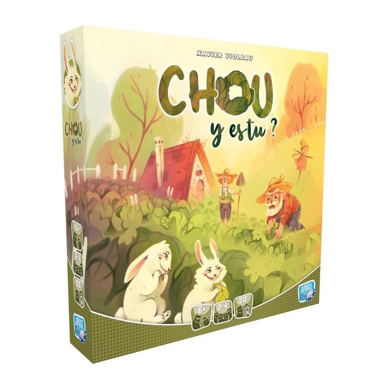 Chou y es tu - Asmodee - Jeu simple d'observation et de strategie - De Chou y es tu - Asmodee - Jeu simple d'observation et de strategie - De