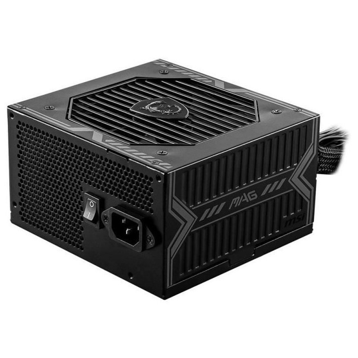 Alimentation PC - MSI - 306-7ZP2A11-CE0 - MAG A550BN - 550w Bronze Alimentation PC - MSI - 306-7ZP2A11-CE0 - MAG A550BN - 550w Bronze