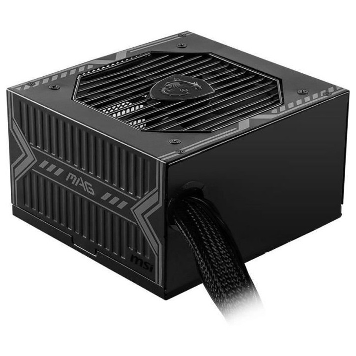 Alimentation PC - MSI - 306-7ZP2A11-CE0 - MAG A550BN - 550w Bronze Alimentation PC - MSI - 306-7ZP2A11-CE0 - MAG A550BN - 550w Bronze