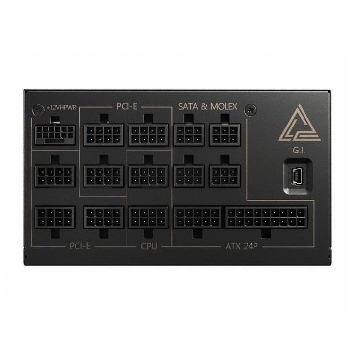 Alimentation PC - MSI - 306-7ZP4A11-CE0 - MEG Ai1300P PCIE5 - ATX 3.0 - 80Plus PLATINIUM