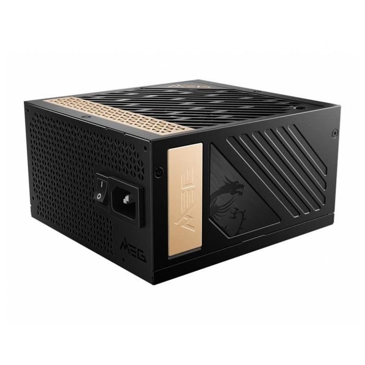 Alimentation PC - MSI - 306-7ZP4A11-CE0 - MEG Ai1300P PCIE5 - ATX 3.0 - 80Plus PLATINIUM