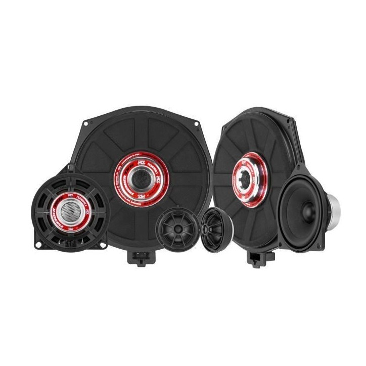 Haut-parleurs spécifiques - MTX AUDIO - Kit 3 voies - 20cm - 4O - 150W RMS - Pour BMW & Mini Haut-parleurs spécifiques - MTX AUDIO - Kit 3 voies - 20cm - 4O - 150W RMS - Pour BMW & Mini