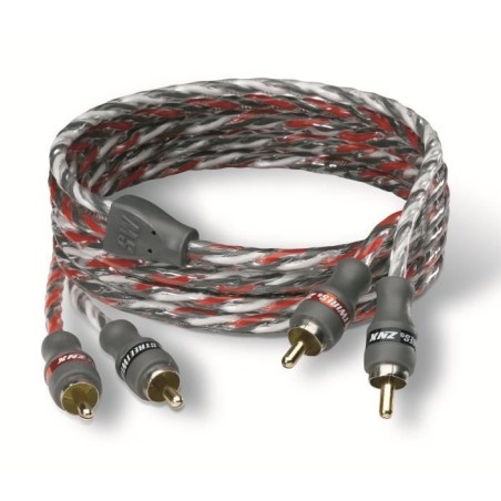 Câble RCA 1 metre - MTX AUDIO - ZNX1.2 - ZeroNoise Stéréo 100% - Cu