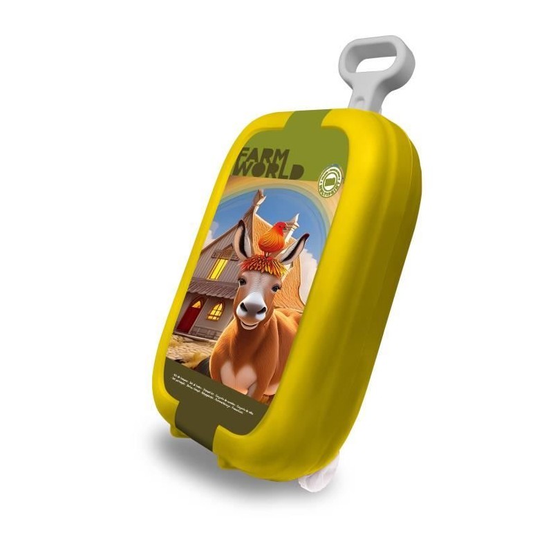 Trolley - MULTIPRINT - 64924 - 7 tampons La Ferme, 5 crayons, 18 feutr Trolley - MULTIPRINT - 64924 - 7 tampons La Ferme, 5 crayons, 18 feutr