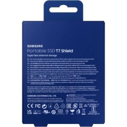 SAMSUNG SSD Externe T7 Shield Bleu 2 To MU-PE2T0R/EU