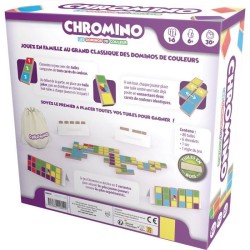 Jeu de Domino de couleurs Chromino - Asmodee - Jeu de société - Jeu