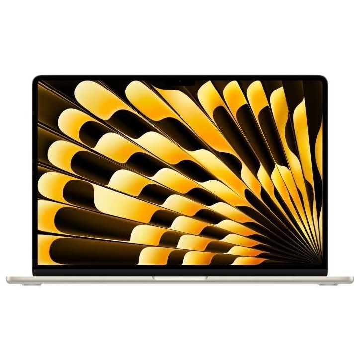 Apple - 15,3 MacBook Air M4 (2025) - RAM 16Go - Stockage 256Go - CPU 10 coeurs - GPU 10 coeurs - Lumiere Stellaire Apple - 15,3 MacBook Air M4 (2025) - RAM 16Go - Stockage 256Go - CPU 10 coeurs - GPU 10 coeurs - Lumiere Stellaire