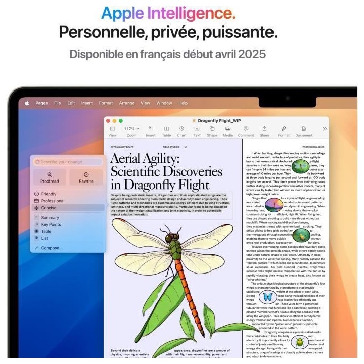 Apple - 15,3 MacBook Air M4 (2025) - RAM 16Go - Stockage 256Go - CPU 10 coeurs - GPU 10 coeurs - Lumiere Stellaire Apple - 15,3 MacBook Air M4 (2025) - RAM 16Go - Stockage 256Go - CPU 10 coeurs - GPU 10 coeurs - Lumiere Stellaire