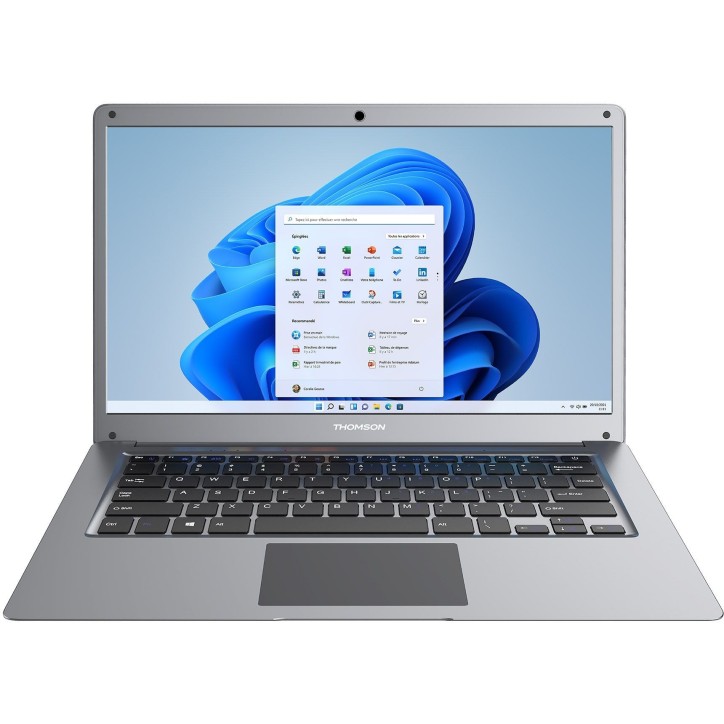 PC Portable - THOMSON - N14C4SL128MS - 14 - Intel Celeron - RAM 4 GB - SSD 128GB - Housse de protection + souris