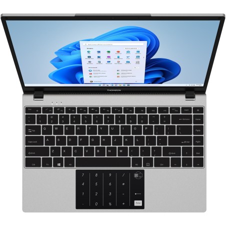 PC Portable - THOMSON - Neo Go N14N8SL256S+ - 14 - Intel N100 - RAM 8 GB - SSD 256 GB - Argent