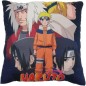 Coussin double face - Carré - NARUTO - Naruto et ses amis - Microfibre - 40 x 40 cm