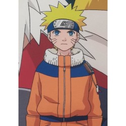 Coussin double face - Carré - NARUTO - Naruto et ses amis - Microfibr