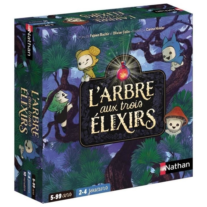 L'arbre aux trois élixirs - Jeu de stratégie - NATHAN - Des 5 ans L'arbre aux trois élixirs - Jeu de stratégie - NATHAN - Des 5 ans