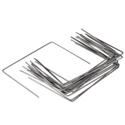 Nature Chevilles de fixation de bâche 20 pcs 25 x 20 cm Métal 409335