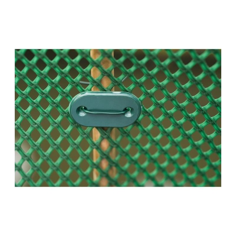 Set de fixation vert 26 attaches et 4m de fil