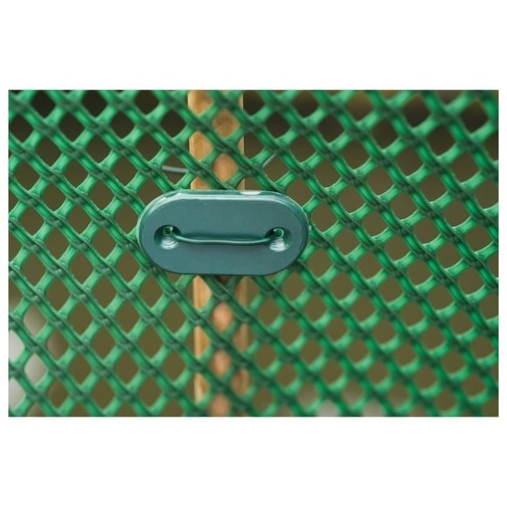 Set de fixation vert 26 attaches et 4m de fil
