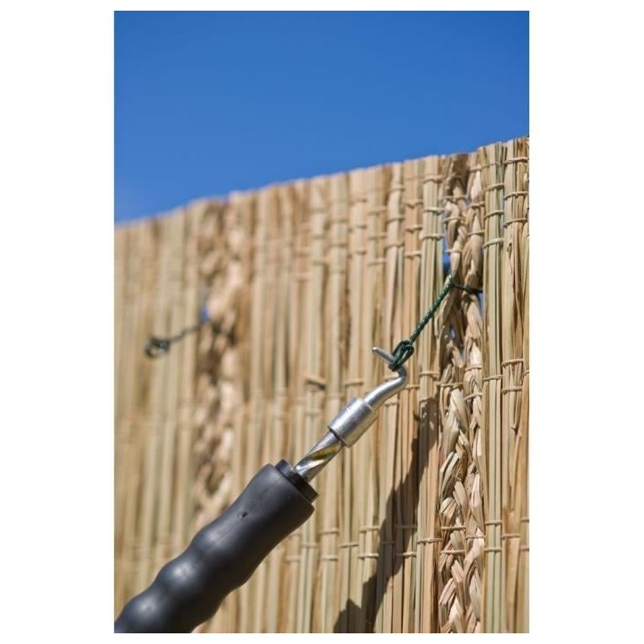 NATURE Torsadeuse a fil - Automatique, manche en caoutchouc - Inclus 50x (L16 cm x Ø1 mm) - Liens a boucle en acier galva - H30 NATURE Torsadeuse a fil - Automatique, manche en caoutchouc - Inclus 50x (L16 cm x Ø1 mm) - Liens a boucle en acier galva - H30