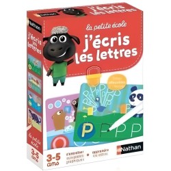 Jeu éducatif - NATHAN - La Petite Ecole - J'écris les Lettres - Appr