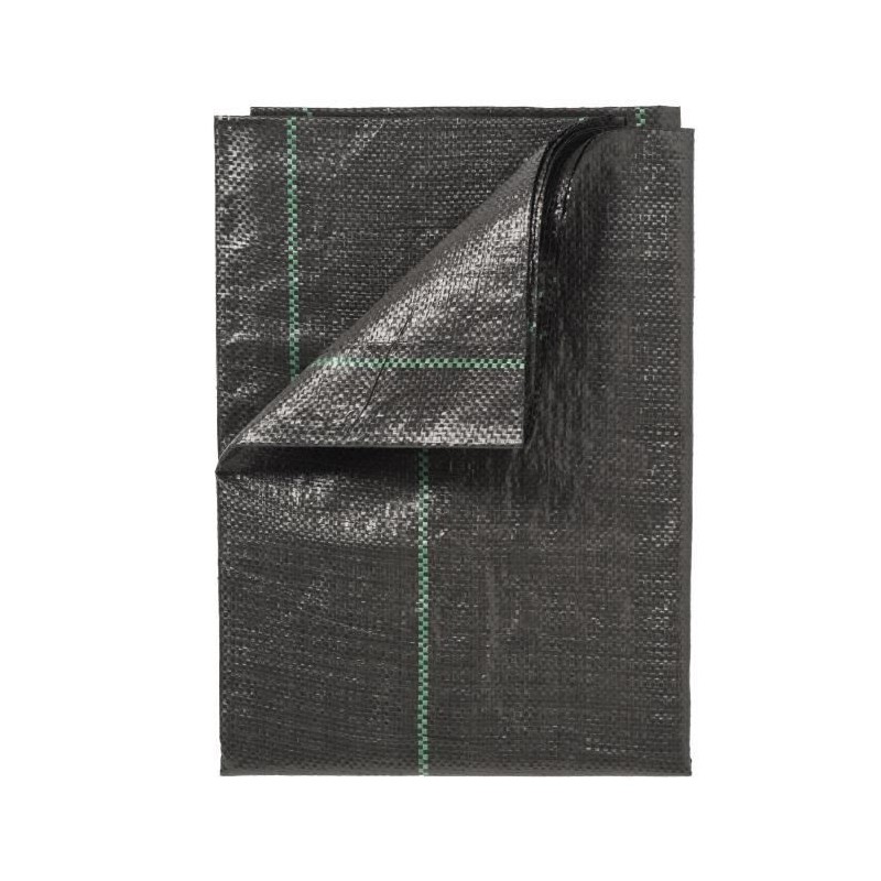 Toile de paillage paysages noire 1 x 50 m, traité anti UV, 100 g/m²