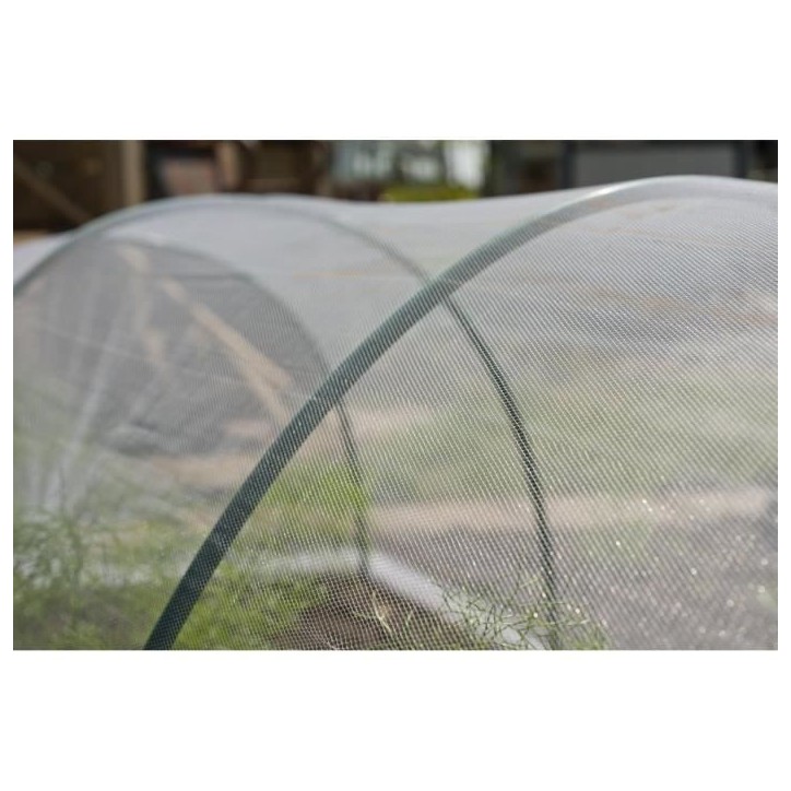 Voile anti-insectes - NATURE - 2x5 m - Maille 1x1 mm - Polyamide Voile anti-insectes - NATURE - 2x5 m - Maille 1x1 mm - Polyamide
