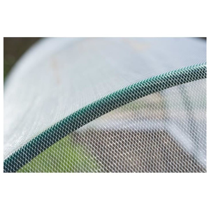 Voile anti-insectes - NATURE - 2x5 m - Maille 1x1 mm - Polyamide Voile anti-insectes - NATURE - 2x5 m - Maille 1x1 mm - Polyamide