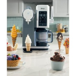 Machine a glaces NINJA - Creami Swirl NC701EU - Capacité 480ml - 13 p