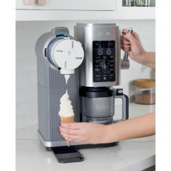 Machine a glaces NINJA - Creami Swirl NC701EU - Capacité 480ml - 13 p