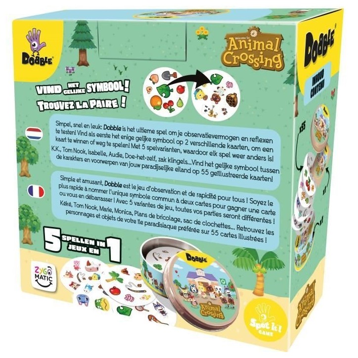 Dobble Animal Crossing (Eco Sleeve) FR/NL