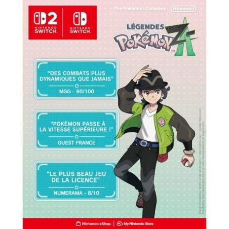 Légendes Pokémon: Z-A - Nintendo Switch 2 Edition • Jeu Nintendo Switch 2