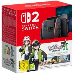 Console Nintendo Switch 2 • Bleu Clair & Rouge Clair + Légendes Pok