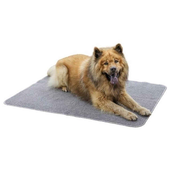 Tapis thermique antidérapant - KERBL - 125 x 80 cm - Gris clair Tapis thermique antidérapant - KERBL - 125 x 80 cm - Gris clair