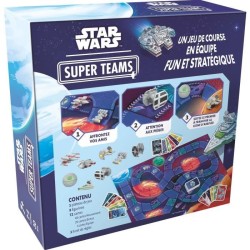 Star Wars Super Teams, jeu de société, des 7 ans, 2 a 4 joueurs, Dur
