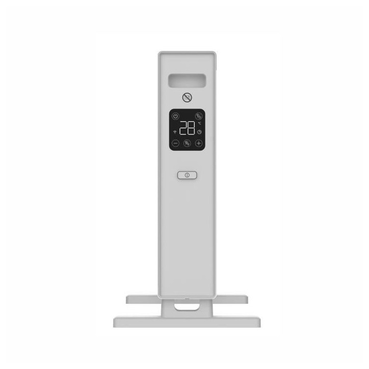 Radiateur convecteur électrique mobile - OCEANIC - 2000 W - 2 puissances - Blanc mat Radiateur convecteur électrique mobile - OCEANIC - 2000 W - 2 puissances - Blanc mat