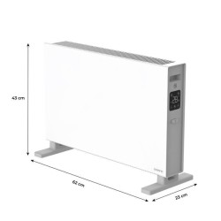Radiateur convecteur électrique mobile - OCEANIC - 2000 W - 2 puissan
