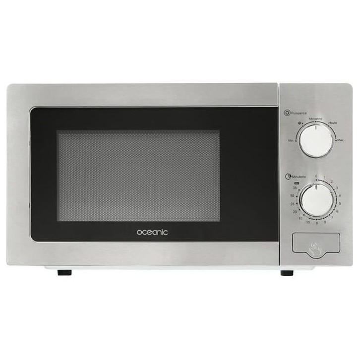 Micro-ondes monfonction OCEANIC MO20S Silver L45x H24 x P32,1 cm 20L Micro-ondes monfonction OCEANIC MO20S Silver L45x H24 x P32,1 cm 20L