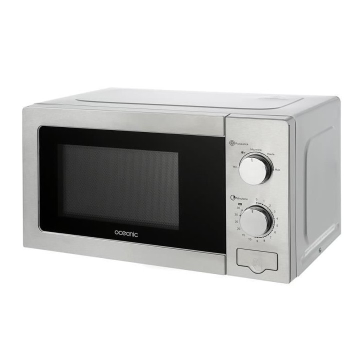 Micro-ondes monfonction OCEANIC MO20S Silver L45x H24 x P32,1 cm 20L Micro-ondes monfonction OCEANIC MO20S Silver L45x H24 x P32,1 cm 20L