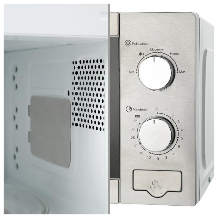 Micro-ondes monfonction OCEANIC MO20S Silver L45x H24 x P32,1 cm 20L Micro-ondes monfonction OCEANIC MO20S Silver L45x H24 x P32,1 cm 20L