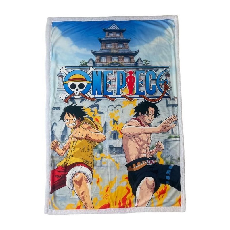 Couverture Sherpa - ONE PIECE - Marine Ford - 100 x 150 cm Couverture Sherpa - ONE PIECE - Marine Ford - 100 x 150 cm