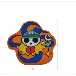 Coussin 3D - ONE PIECE - Skull Nami - Microfibre - 40 cm