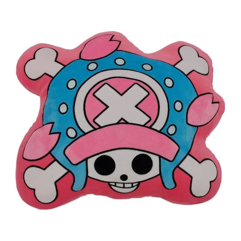 Coussin 3D - ONE PIECE - Logo Tony Chopper - Microfibre - 40 cm Coussin 3D - ONE PIECE - Logo Tony Chopper - Microfibre - 40 cm