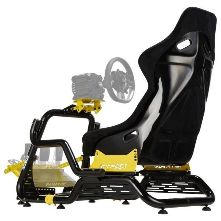 Cockpit de simulation racing - OPLITE - GTR S8 Elite Force - Jaune Cockpit de simulation racing - OPLITE - GTR S8 Elite Force - Jaune