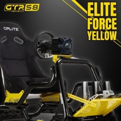 Cockpit de simulation racing - OPLITE - GTR S8 Elite Force - Jaune