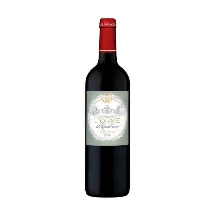 L'Orme de Rauzan Gassies 2014 Haut-Médoc - Vin rouge de Bordeaux