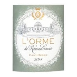 L'Orme de Rauzan Gassies 2014 Haut-Médoc - Vin rouge de Bordeaux