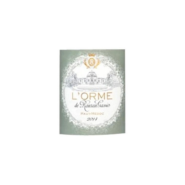 L'Orme de Rauzan Gassies 2014 Haut-Médoc - Vin rouge de Bordeaux