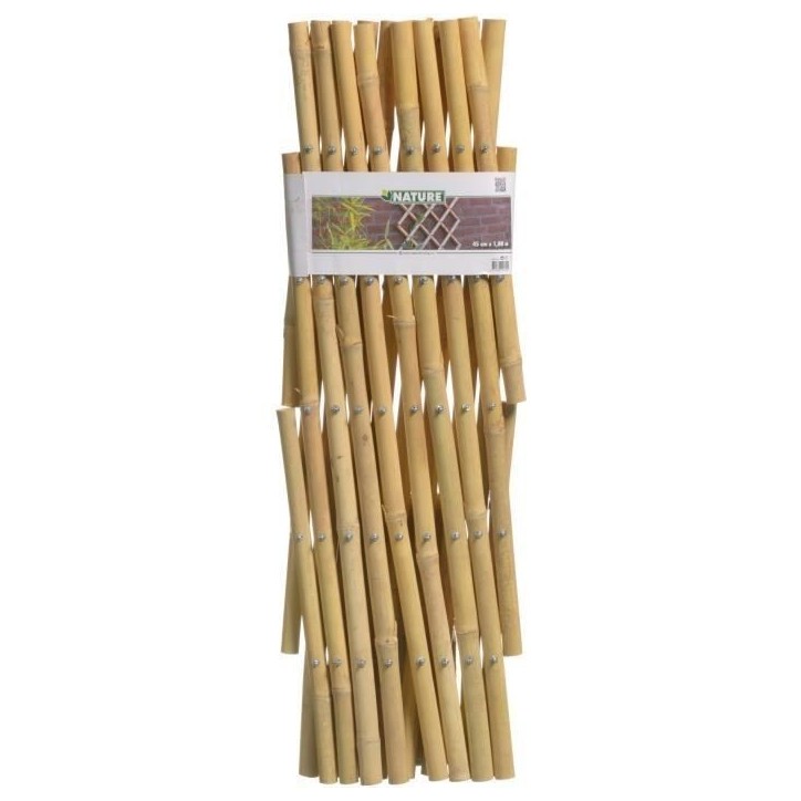 Treillis extensible - NATURE - En bambou - 45 x 180 cm Treillis extensible - NATURE - En bambou - 45 x 180 cm